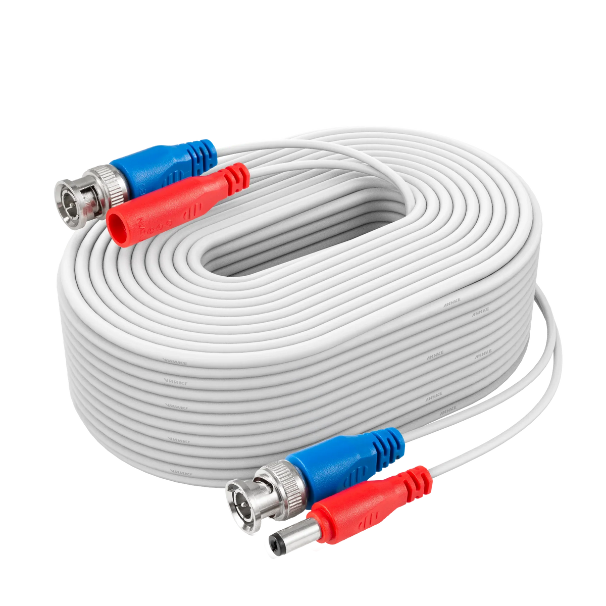 Fire Rated 100% UL-Certified 30 m/100 ft All-in-One BNC Video Power Cables