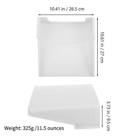 Pack of 4 Universal Sun Rain Shade Camera Cover Shield for SANNCE/ANNKE/Hikvision/Nest/Ring/Arlo/Dome/Bullet Outdoor Camera - White