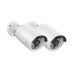 4K 8-Channel PoE Security Camera System, 8MP 10CH NVR 4 3MP Bullet CCTV IP Cameras, Audio Recording, Motion Detection