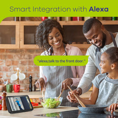 3MP 10-Channel Wireless Security Camera System, 8MP NVR, 3MP WiFi IP Cameras, Audio Recording, IP66 Waterproof, Smart AI Human Detection, Work With Alexa (4xBullet camera and 8MP 10CH NVR)
