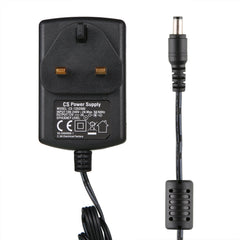 12V 2A UK Power Supply Power Adapter, UL-Listed, Power Cord with 5.5x2.1mm Tips, AC 100-240V to DC 12V 2A Transformers for LED Strip Lights, CCTV Camera, Security DVR System, Routers, Home Appliances