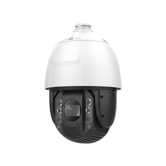 4K 25X Optical Zoom PoE PTZ Speed Dome Security Camera, IK10 Vandal-Resistant, 5.9-147.5 mm Lens, Smart Detection, 660 ft Color Night Vision, Audio & Visual Alarm