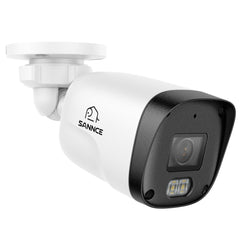3MP 8-Channel PoE Security Camera System with 6MP NVR, F1.0 Full Color Night Vision, 2Pcs 2K Cameras, AI Human & Vehicle Detection, S+265