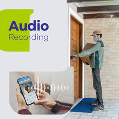 4K 8-Channel Wired PoE Security Camera System, 4K NVR w/ 6 3MP CCTV IP Cameras, Audio Recording