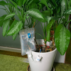 Automatic Plant Life Houseplant Watering Device - Plant Waterer Bag w/ Retractable Bracket Hook
