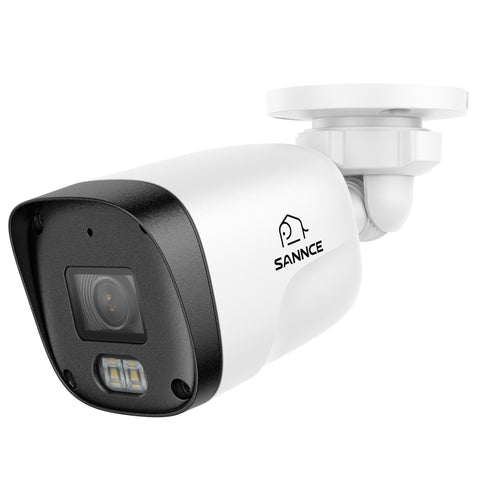 3MP 8-Channel PoE Security Camera System with 6MP NVR, F1.0 Full Color Night Vision, 4Pcs 2K Cameras, AI Human & Vehicle Detection, S+265