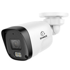 3MP 8-Channel PoE Security Camera System with 6MP NVR, F1.0 Full Color Night Vision, 4Pcs 2K Cameras, AI Human & Vehicle Detection, S+265