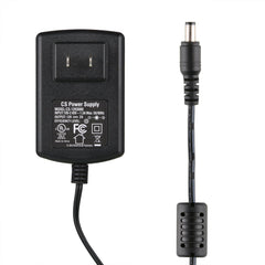 12V 2A US Power Supply Power Adapter, UL-Listed, Power Cord with 5.5x2.1mm Tips, AC 100-240V to DC 12V 2A Transformers for LED Strip Lights, CCTV Camera, Security DVR System, Routers, Home Appliances