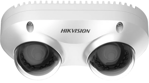 Panoramic Dual-Directional PoE Security Camera, 3840 × 2160 @ 24fps, IR Night Vision, IP67 & IK10