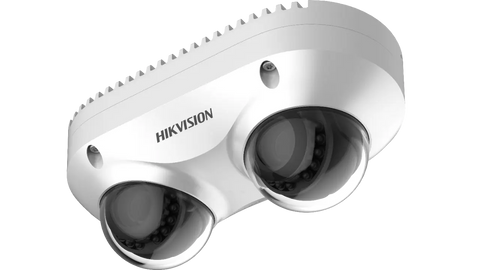 Panoramic Dual-Directional PoE Security Camera, 3840 × 2160 @ 24fps, IR Night Vision, IP67 & IK10