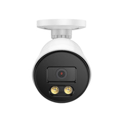 SANNCE Full Color Night Vision 1080P TVI Bullet Wired Security Camera, 2 Warm Lights, IP66 Weatherproof for Indoor Outdoor, 100ft Clear Full Color Night Vision, No Power Supply