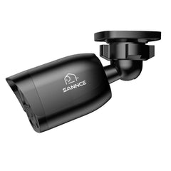 SANNCE Sistema de Cámaras de Seguridad Mini DVR 4CH, 4× Cámaras Bullet Exteriores 1080P, Conexión USB-C, Visión Nocturna a Color Dual-Light, Detección IA de Personas y Vehículos, Almacenamiento SD de hasta 512GB, para Hogar, Garaje y Pequeña Empresa