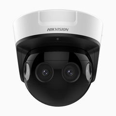 180° Stitched 4-Sensor Outdoor PoE Security Camera, IR Night Vision, IP67 & IK10, Two-Way Audio, Max. 256 GB Local Storage