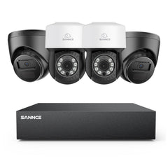 1080P 8 Channel PT Security Camera System - Hybrid 5-in-1 DVR, Pan & Tilt CCTV Camera, 100 ft Night Vision, Motion Detection, Outdoor, Waterproof