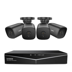 5MP 8 Channel Security Cameras System - Hybrid 5-in-1 CCTV DVR, Motion Detection, IP66 Weatherproof