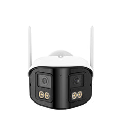 4MP 16-Channel Wireless Security Camera System, 8MP NVR, 12PCS Dual-Lens WiFi Cameras, 170° Wide View, Color Night Vision, AI Detection, Alexa