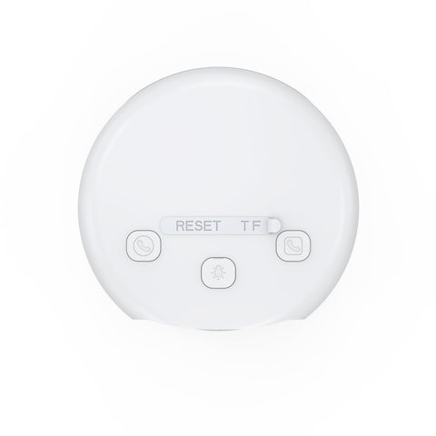 SANNCE 2K Battery Powered Wire-Free IP Camera with 2.4 inch Screen, Soft Night Light, One Click Call, Two-Way Audio WiFi Baby Monitor for Home Security Dog/Cat/Puppy, Night Vision, AI Motion Detection