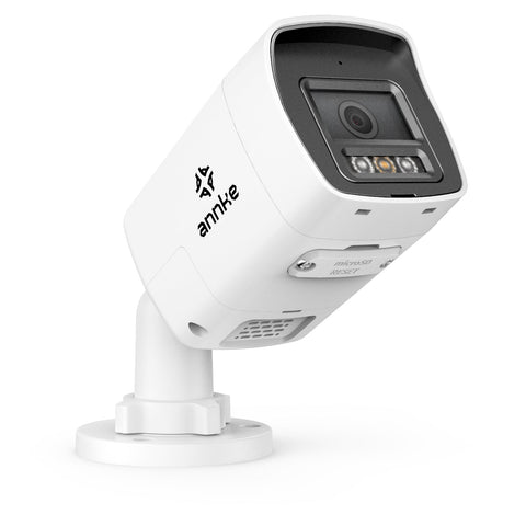 ANNKE 4K Outdoor Dual Light PoE Security Camera, with 16:9 images scale, Day and Night Vision, Human & Vehicle Detection, H.265+, Human & Vehicle Detection, Two-Way Audio, Max. 512 GB Local Storage, IP67