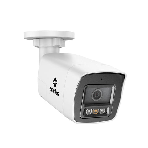 ANNKE 4K Outdoor Dual Light PoE Security Camera, with 16:9 images scale, Day and Night Vision, Human & Vehicle Detection, H.265+, Human & Vehicle Detection, Two-Way Audio, Max. 512 GB Local Storage, IP67