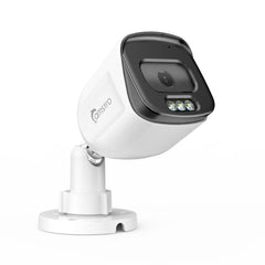 Camstro 5MP 8-Channel POE CCTV Camera Security System, 4K NVR w/4 5MP IP Cameras, Color Night Vision, Customized Motion Area, Comprehensive Smart Detection, Two-Way Audio Intercom, IP67 Weatherproof