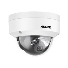 ANNKE Cámara IP Domo PoE de Visión Nocturna a Color Inteligente de 12 MP, Detección de Humanos y Vehículos, H.265+, Micrófono Incorporado, Almacenamiento Local Máx. 512 GB, IP67