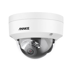 ANNKE Cámara IP Domo PoE de Visión Nocturna a Color Inteligente de 12 MP, Detección de Humanos y Vehículos, H.265+, Micrófono Incorporado, Almacenamiento Local Máx. 512 GB, IP67