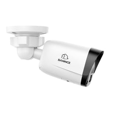2PCS 5MP Full HD PoE IP Bullet Security Camera, Two-Way Communication