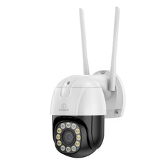 Certified Refurbished 5MP 5X Optical Zoom PTZ Wi-Fi Security Camera, 350° Pan & 90° Tilt, Color Night Vision, Two-Way Audio, Cloud & Max. 128 GB Local Storage, Works with Alexa (Copy)