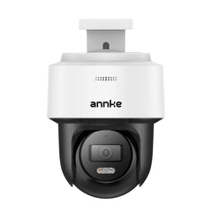 ANNKE 3K Mini PT Speed Dome PoE Security Camera, Smart Dual Light Night Vision, 345° Pan & 80° Tilt, Human Detection & Auto-tracking Lite, Two-Way Audio