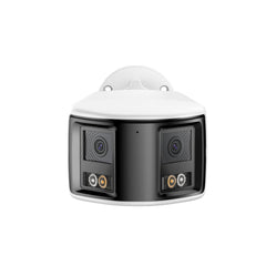 FCD800 - 8MP UHD Dual-Lens Outdoor PoE Security Camera, 180° Panoramic View, Smart Dual Light Night Vision, Two-Way Audio, Active Siren & Alarm, Human & Vehicle Detection, IP67