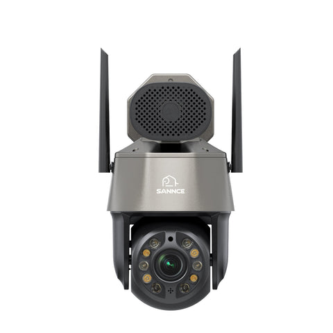 5MP 20X Zoom Dome Camera, Smart Dual Light Night Vision, AI Human Detection, 270¡ã Pan & 90¡ã Tilt, Two-Way Audio, Cloud & Max. 128 GB Local Storage, Works with Alexa