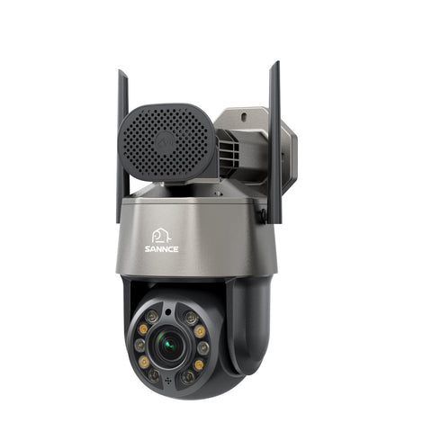 5MP 20X Zoom Dome Camera, Smart Dual Light Night Vision, AI Human Detection, 270¡ã Pan & 90¡ã Tilt, Two-Way Audio, Cloud & Max. 128 GB Local Storage, Works with Alexa