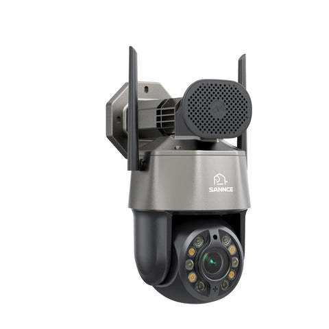 5MP 20X Zoom Dome Camera, Smart Dual Light Night Vision, AI Human Detection, 270¡ã Pan & 90¡ã Tilt, Two-Way Audio, Cloud & Max. 128 GB Local Storage, Works with Alexa