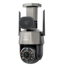 5MP 20X Zoom Dome Camera, Smart Dual Light Night Vision, AI Human Detection, 270° Pan & 90° Tilt, Two-Way Audio, Cloud & Max. 128 GB Local Storage, Works with Alexa