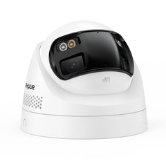 FCD800 - 8MP UHD Dual-Lens Outdoor PoE Security Camera, 180° Panoramic View, Smart Dual Light Night Vision, Two-Way Audio, Active Siren & Alarm, Human & Vehicle Detection, IP67