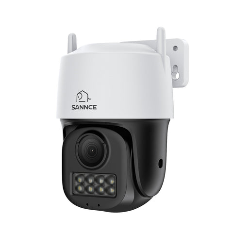 ER500 - 5MP 8 Channel PoE Security System, 6MP NVR + PT IP Cameras, S+265., AI Human & Vehicle Detection, Smart Playback, Smart Notification with Image Attached