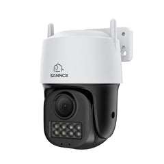 ER500 - 5MP 8 Channel PoE Security System, 6MP NVR + PT IP Cameras, S+265., AI Human & Vehicle Detection, Smart Playback, Smart Notification with Image Attached