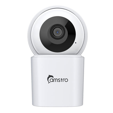 Camstro Video Monitors, 5MP Super HD Indoor PT WiFi IP Camera - Pan & Tilt, Day Night Vision, Two-way Audio