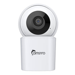 Camstro Video Monitors, 5MP Super HD Indoor PT WiFi IP Camera - Pan & Tilt, Day Night Vision, Two-way Audio