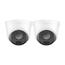 2PCS 5MP Full HD PoE IP Security Camera, Night Vision, Advanced Detection, IP67 Waterproof