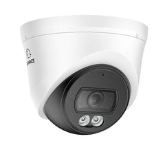 WD800 - Add-on 4K POE Dome Security Camera w/ Audio, AI Detection, Wider-Angle, Dual-Light Color Night Vision, IP67 Waterproof