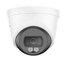 WD800 - Add-on 4K POE Dome Security Camera w/ Audio, AI Detection, Wider-Angle, Dual-Light Color Night Vision, IP67 Waterproof
