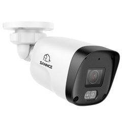 Certified Refurbished 2PCS 3MP Full HD PoE IP Bullet Security Camera, Two-Way Communication