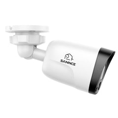 2PCS 3MP Ultra HD PoE Bullet Cameras with F1.0 Full-Color Night Vision, 1/10000 Lux Low-Light Clarity & Two-Way Audio