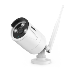 5MP 16-Channel Wireless CCTV System, 8MP NVR, WiFi IP Cameras, AI Audio, Human Detection, Works with Alexa (1x4MP Dual-Lens Camera + 2x3MP Night Vision Cameras)