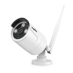 Certified Refurbished 3MP Wireless Security Camera, 2Pcs WiFi IP Cameras for SANNCE N48WHE NVR, AI Human Detection, Work with Alexa, 100ft Night Vision, Remote Access & Smart Motion Alerts