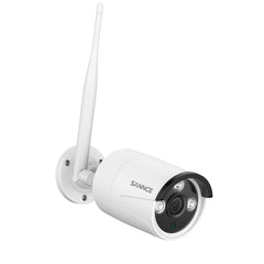 3MP 16-Channel Wireless CCTV PT & Bullet Camera System, 8MP NVR, 3MP Pan & Tilt WiFi IP Cameras, Audio Recording, AI Human Detection, Work With Alexa (8xPT Camera, 2xBullet Camera and 8MP 16CH NVR)