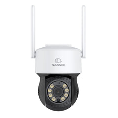 10 Channel Wireless PT Security Camera System, 5MP NVR w/ 10.1'' LCD Monitor, 5MP Wireless PT Security Camera, Pan & Tilt 2Pcs IP Cameras AI Human Detection, Remote Access, Smart Motion Alerts, Work with Alexa
