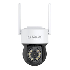 8MP 10-Channel 8 PCS Wireless PT Security Camera System, Pan & Tilt, Two-Way Audio, IP66 Waterproof, Smart AI Human Detection, Work With Alexa