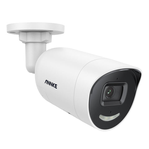 C800X - 4K Outdoor PoE Security Camera, 1/1.8'' BSI Sensor, f/1.6 Aperture (0.003 Lux), Siren & Strobe Alarm, Two-Way Audio, Human & Vehicle Detection, Perimeter Protection, Works with Alexa, All-Metal Housing